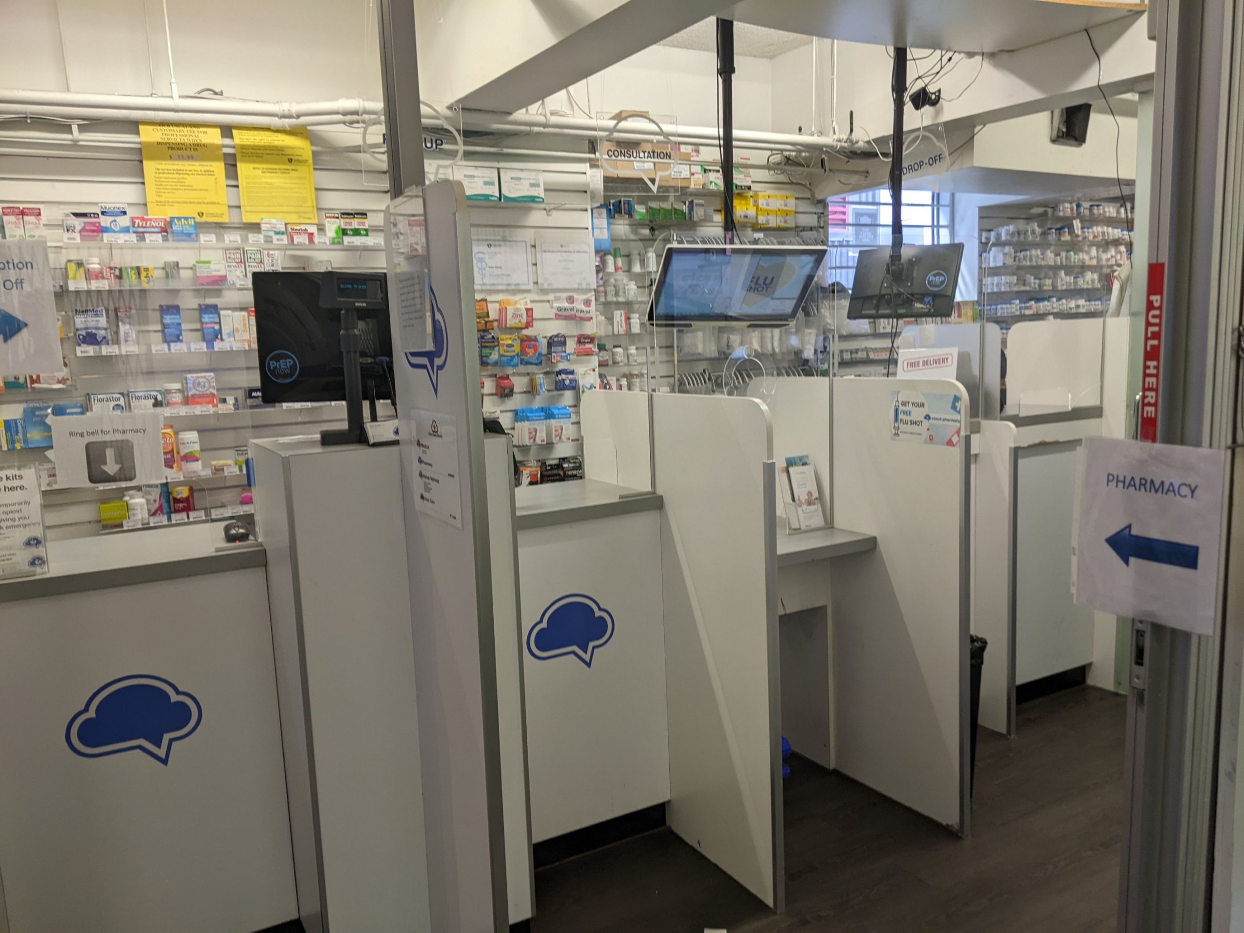 Cloud Pharmacy Toronto Front Shop