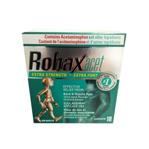 Robaxacet cplt x-str 18's