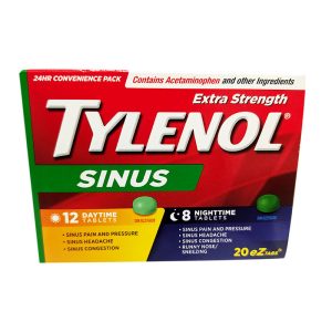 Tylonol sinus D/N tabs 12 daytime