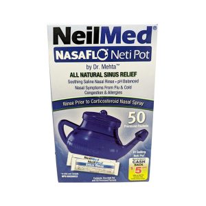 Neilmed nasaflo neti pot with 50 0's