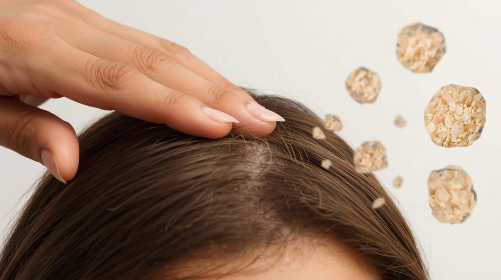 Scratch from Dandruff