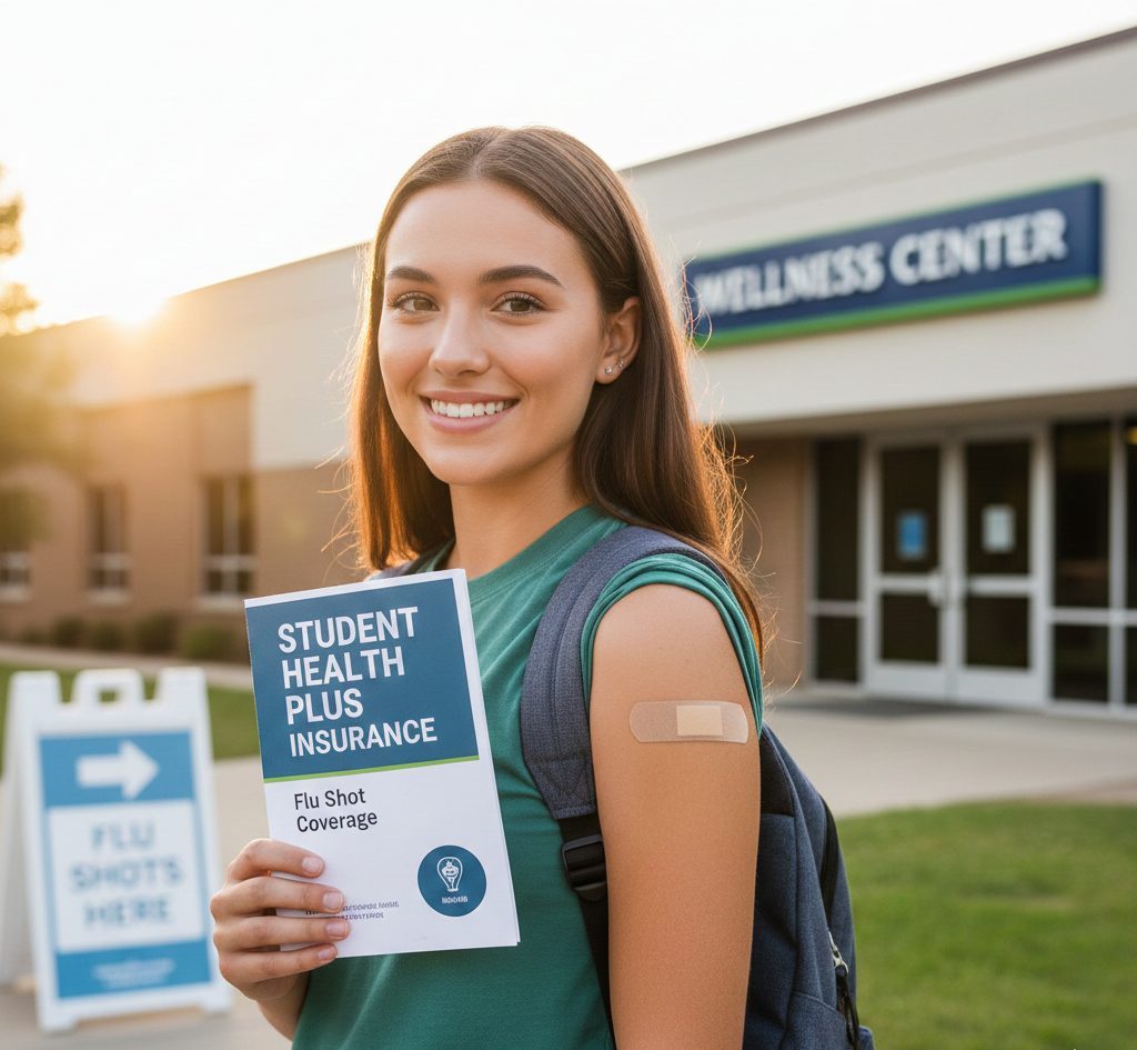 student insurance for flu shot