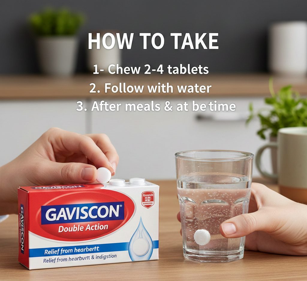gaviscon how to take