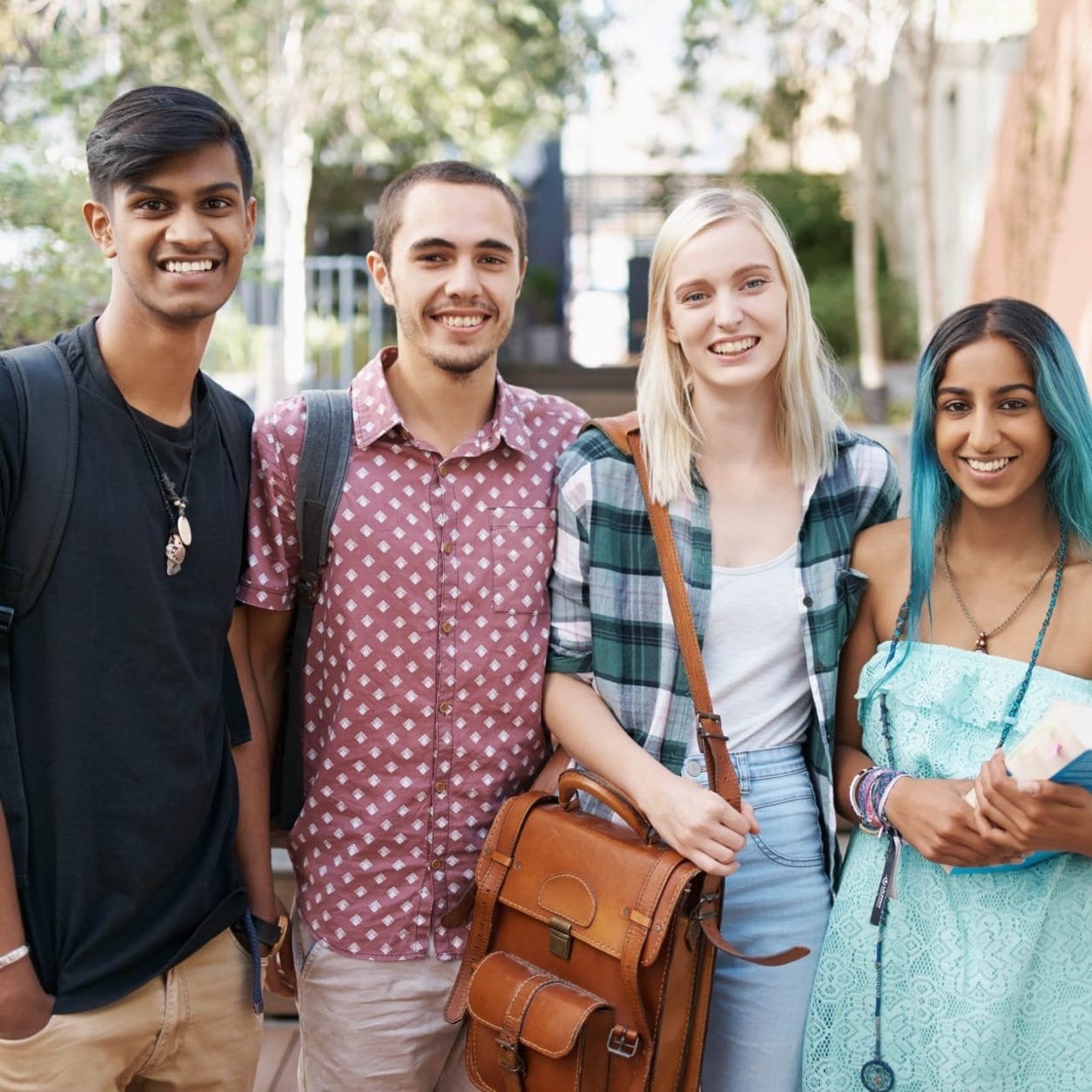 Students from TMU and U of T near Cloud Pharmacy in downtown Toronto
