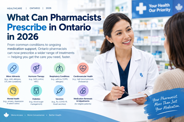 What Can Pharmacists Prescribe in Ontario in 2026