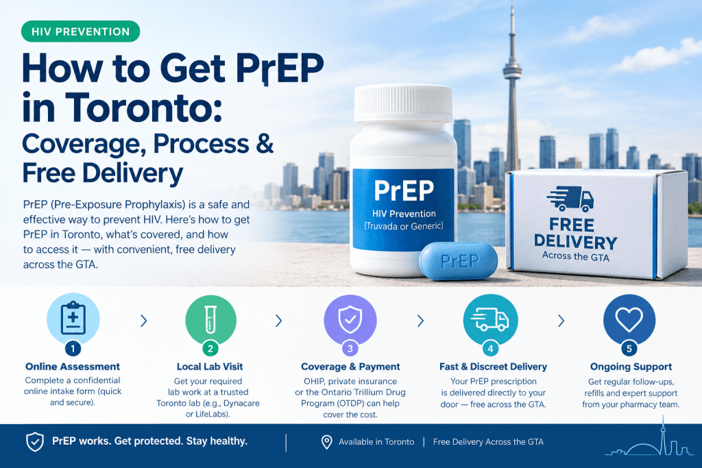 How to Get PrEP Online in Toronto