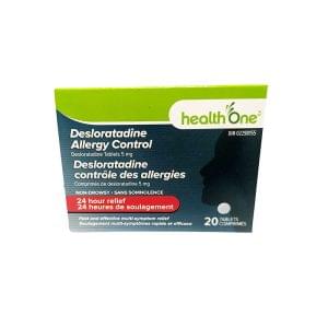 H one allergy control 5mg desloratadine