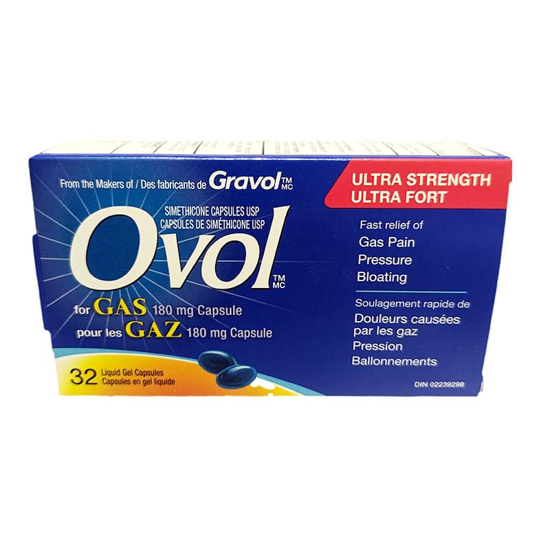 Ovol softgel ultra str 180mg 32's
